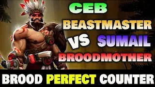 CEB BEASTMASTER VS SUMAIL BROODMOTHER Dota2 7.22