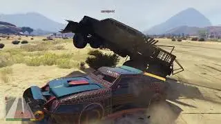 Futureshock Imperator vs apocalypse bruiser Car Fight!!! GTA online Freemode
