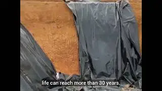 Waterproofing of dam reservoir is specially used for HDPE geomembrane liner.