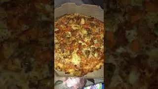Chicken Dominator pizza | Cheese burst pizza #shorts #dominospizza #shortvideo