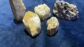 Cutting bases on some rocks #southcarolinaquartz #turgite #cuttingrocks