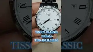 TISSOT CLASSIC DREAM (T129.410.11.013.00) #mohavabona #luxurywatch #trendingshorts