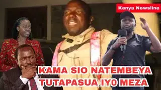 Denis Wanjala: ETI KALONZO UNAEKA KARUA AKUE OPPOSITION RUNNING MATE?KAMA SIO NATEMBEYA HERI RUTO 10