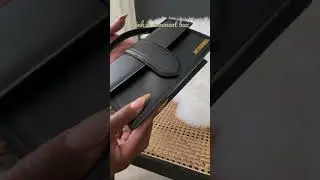 Unboxing This Gorgeous Jacquemus Le Bambino Black Bag | Link in comment box