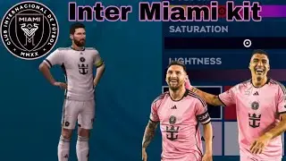 Inter Miami Home Kit. Dls 24