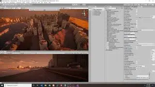Speed Run - Making of Two Different Cities Separated by a River.