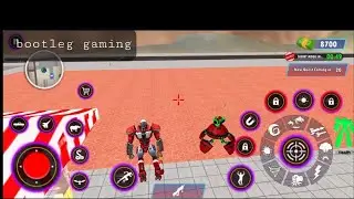 Police Eagle Robot Bike Games - Android Gameplay