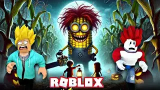 ESCAPE CORNFACE MONSTER in Roblox! 😱 Motu & Khaleel