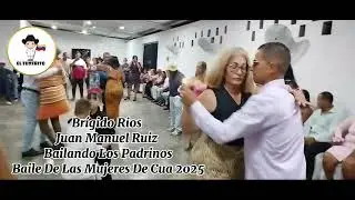 Brigido Ríos Y Juan Manuel Ruiz, Bailando Los Padrinos En El Baile De Las Mujeres De Cuá Año 2025