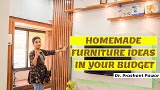 Homemade Furniture Ideas In Your Budget | Tv Unit With Storage Design Idea | Luxurious HomeTour