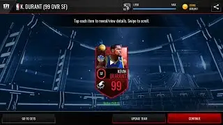 NBA LIVE MOBILE '16 - FINALLY GOT NBA RULER 99 Kevin Durant