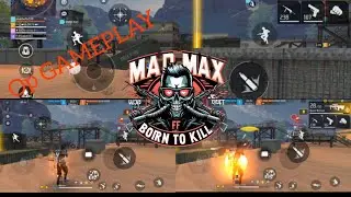 CS-RANKED Mad Max ff OP game play(free fire) 🤩🥵🤯
