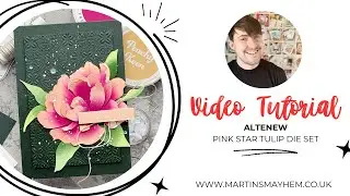 Bold 3D Tulip Card + Surprise Discount! 🌷 Altenew Pink Star Tulip Dies | Full Tutorial