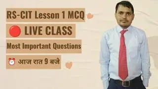 1. RSCIT Lesson 1 MCQ Date 19-01-2026