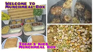 Kids lunch#lunch ideas#mix beans pulao#taro root fry#munchmeal box#