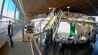 Швеция 112. Storuman - Ume&aring; День открытых дверей в Университете Умео