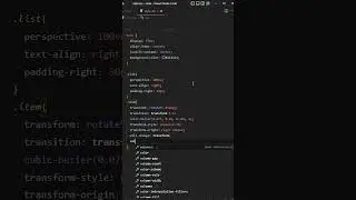 3D Text Animation short | HTML CSS | #shorts
