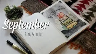 PLAN WITH ME | september 2018 bullet journal set-up