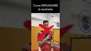 Come impugnare la racchetta