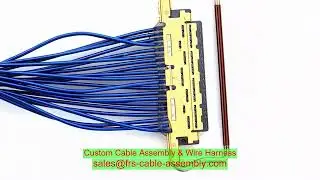 gifq160 Terminal Wire 1.0 Spacing Buckle Data Acquisition Equipment Connection Cable Processing Cust