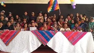 Organizaciones de La Paz dan respaldo a candidatura de Evo, Rechazan Créditos de Luis Arce