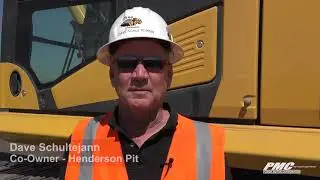 Crushing Concrete with a Komatsu PC360LC Excavator - Henderson Pit - Power Motive Corp.