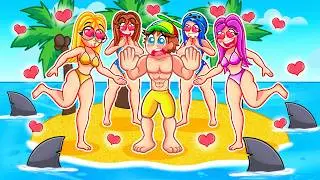 Stranded for 7 DAYS on Deserted Island in GTA 5!
