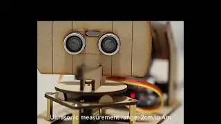 Mini Radar Detection Robot Toy With TFT Screen