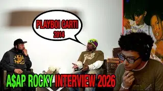 Reacting to A$AP Rocky on Akademiks | Carti Discovery, Drake, Rihanna, Fashion & Culture