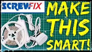 SCREWFIX LED strip | replace Kitchen cabinet lights and control via ALEXA
