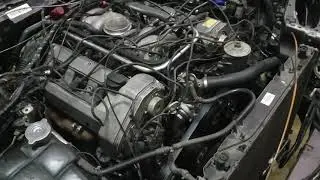 Работа двигателя M119 после капитального ремонта