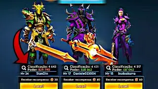 LUTANDO EM JxJ BladeBound Mobile RPG (Android)