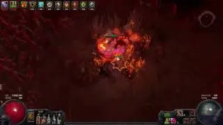 Path of Exile. Breach league. Uul Netol Breachlord. Ngamahu's flame cyclone berserker