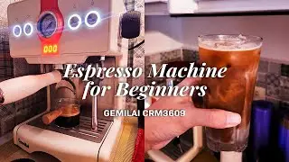 Gemilai CRM3609 Espresso Machine Unboxing & Setup | Beginner’s Guide to Perfect Espresso at Home!