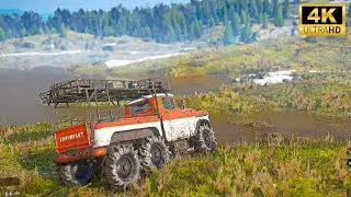 Chevrolet Biggest 6&times;6 Truck Stuck In Mud