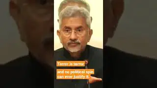 Terror is Terror and no political spin can ever justify it | EAM Jaishankar slams at NMFT conference