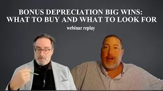 Bonus Depreciation Big Wins: What to Buy and What to Look For