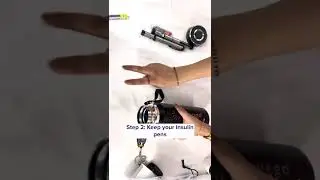 How to use CareVego Insulin cooler travel bottle