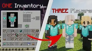 Minecraft But we SHARE an INVENTORY