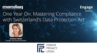Webinar: One Year On - Mastering Compliance with Switzerland's Data Protection Act
