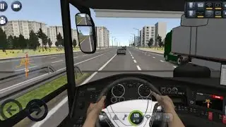 Bus Simulator Ultimate 🚍 | 🚄 High Speed Bus Drive 😱 | 🚔 Police Checking & Fine | Hindi Gameplay 🚨