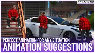 FiveM Script | Предложения по анимации [Автономная версия, ESX, QBCore] | KuzQuality