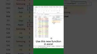 GroupBy Function In Excel 