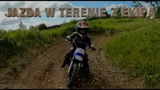Enduro Juniorskie na dzikim torze Yamaha PW50 TTR ,  Husqvarna TC 85 , Suzuki DRZ 125 , beta RR 125