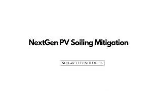 Lift and Shift Solar Panel Cleaning Robot