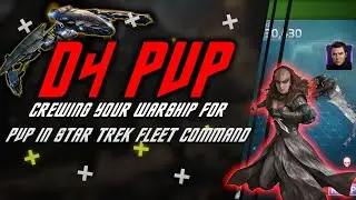 D4! | Crewing your Level 34 Klingon Faction ship in Star Trek Fleet Command | PVP crews
