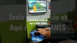 TESTE DE PRECIS&Atilde;O MANCHE FLIPERAMA PORTATIL