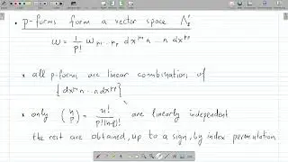 General Relativity - U01 Lecture Differential Forms