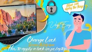 How to Set Password on Windows 11 !! Windows 11 Lock Screen Wallpaper Change !!  New 2025 🖥️