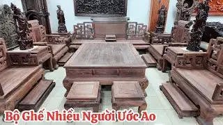 Chiêm Ngưỡng Bộ Ghế Sơn Thủy Gỗ Cẩm Lai Niềm Ao Ước Của Dân Chơi Đồ Gỗ ( đồ gỗ đồng kỵ mạnh kha )